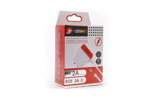 CARGADOR 220 TIPO C 2A KOSMO
