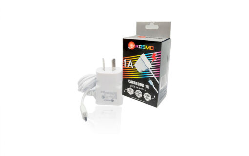 CARGADOR 220 MICRO USB 1A KOSMO