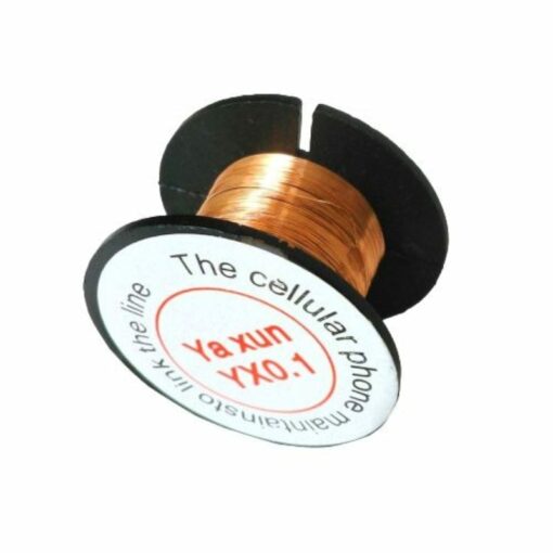 HILO ACERADO COBRE 0.1 mm YX-01