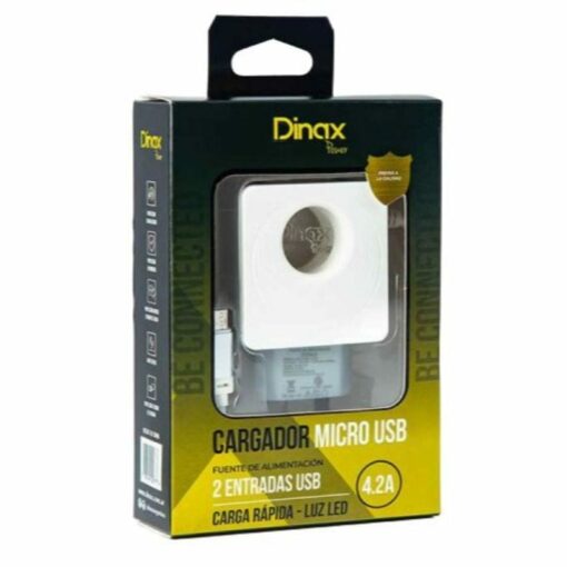 CARGADOR 220 MICRO USB 4.2 DINAX