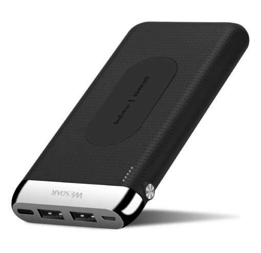 POWER BANK 10000 MAH WS3 WIRELESS WESDAR