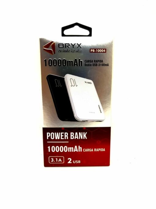 POWER BANK 10000 MAH PB-10004 ORYX