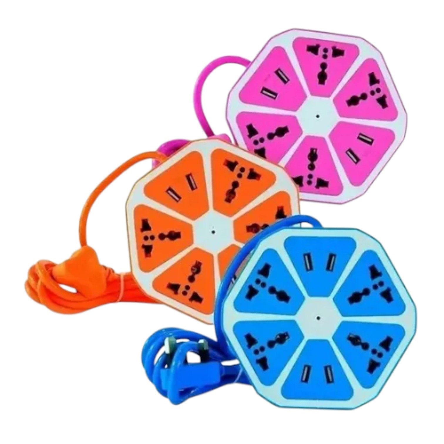 ZAPATILLA HEXAGONAL 4 USB