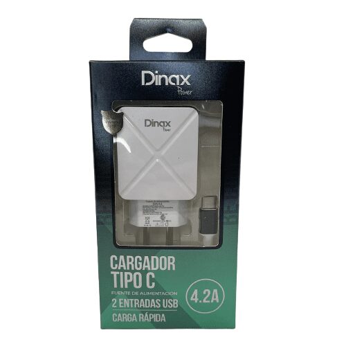 CARGADOR 220 TIPO C 4.2 PR1-CAR-4.2-TC DINAX