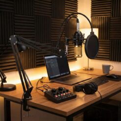 Alternative view of MICRÓFONO DE ESTUDIO PROFESIONAL C/BRAZO CONDENSER 0498