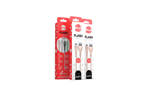 CABLE DE DATOS IPHONE 3.1A FLASH ALO