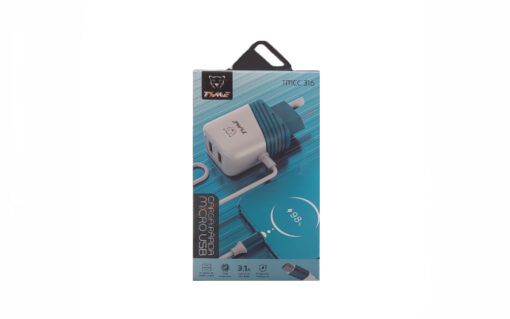 CARGADOR 220 MICRO USB 3.1 TIME TMCC 316