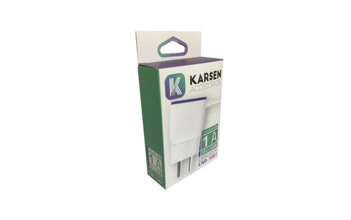 CARGADOR 220 MICRO USB 1A CAR-1001 KARSEN