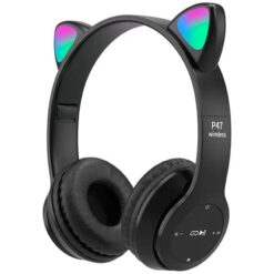 AURICULAR VINCHA BLUETOOTH CAT47M / P47M RGB CON OREJITAS