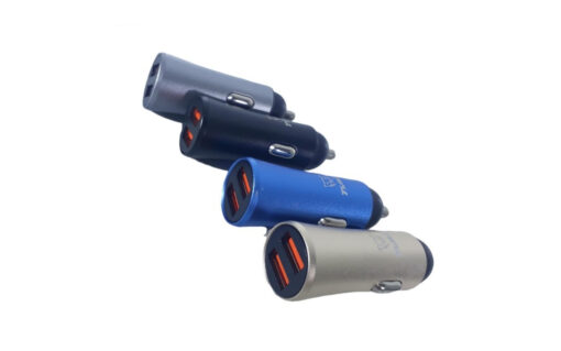 CARGADOR AUTO 3.1 ADAPTADOR 2 USB TMCC 2301