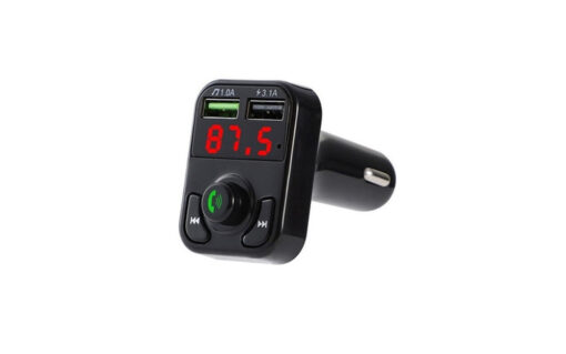 CARGADOR AUTO CON TRANSMISOR BT 12-24 VOLT SUONO