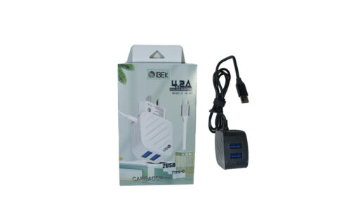 CARGADOR 220 TIPO C 4.2 IB-407 IBEK