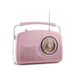 RADIO PORTATIL RETRO AYV0253 113-SUO82 ROSA