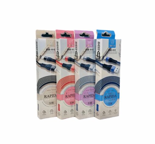 CABLE DE DATOS TIPO C 3.1A CAB-91C TIME