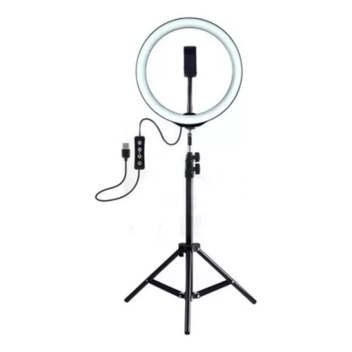 ARO FLASH LED SELFIE 26CM + TRIPODE SUONO
