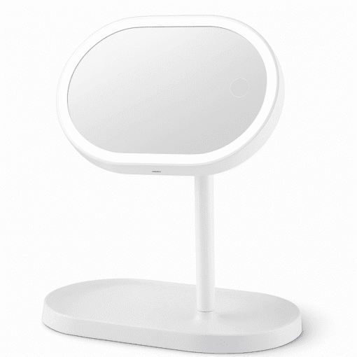 ESPEJO LED RECARGABLE OVALADO