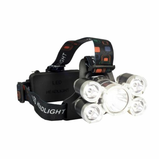 LINTERNA LED MINERA 5 LEDS ILU0020