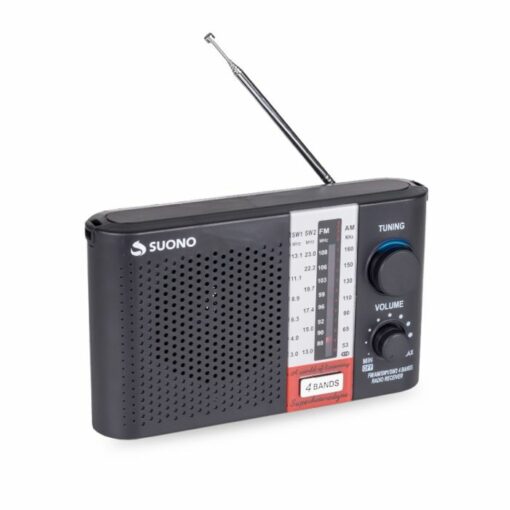 RADIO PORTATIL 4 BANDAS AYV0124 / CH-RADO4 SUONO