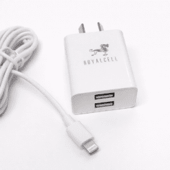 Alternative view of CARGADOR 2 USB A CON CABLE IPHONE 4.8A RC5004800A