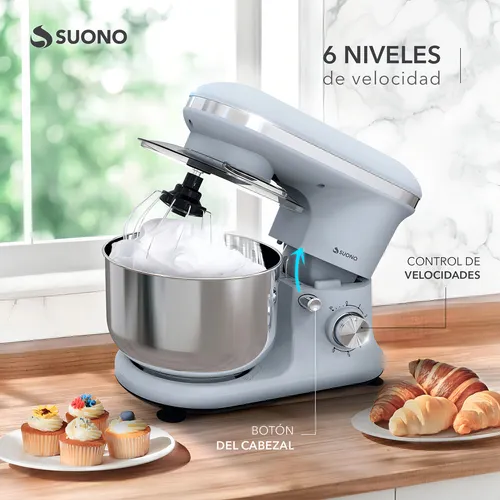 BATIDORA PLANETARIA SUONO HOG0328 - Imagen 2