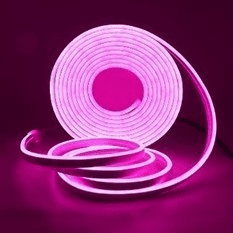 TIRA LED NEON 12V CON FUENTE (5 mts) VIOLETA - Imagen 2