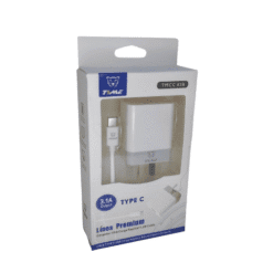 CARGADOR 220 TIPO C 3.1 2USB TIME TMCC818