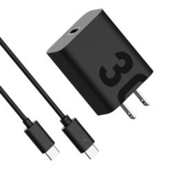 CARGADOR 220 TIPO C A TIPO C 30W CABLE DESMONTABLE PRO21