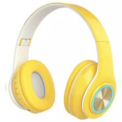 AURICULAR VINCHA BLUETOOTH P39 AMARILLO