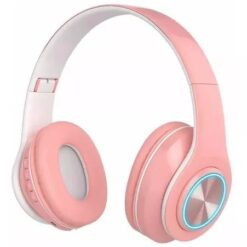 AURICULAR VINCHA BLUETOOTH P39 ROSA