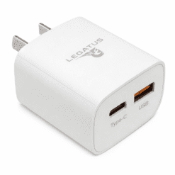 CARGADOR ADAPTADOR 220 TIPO C 55W 6A USB/C LEGATUS RC9006000C