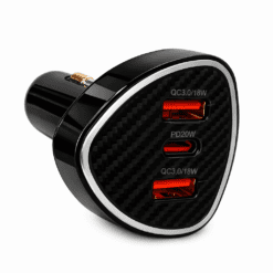 Alternative view of CARGADOR ADAPTADOR AUTO 2 USB A + USB C 66W CAR-53002