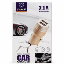 CARGADOR ADAPTADOR AUTO 2 USB A 2.1A CAR-53006