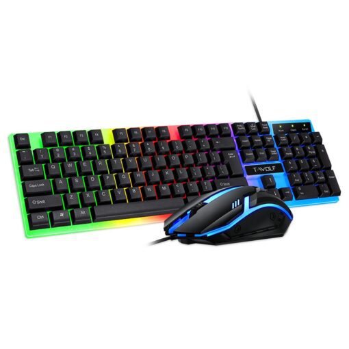KIT TECLADO + MOUSE CON CABLE TF230