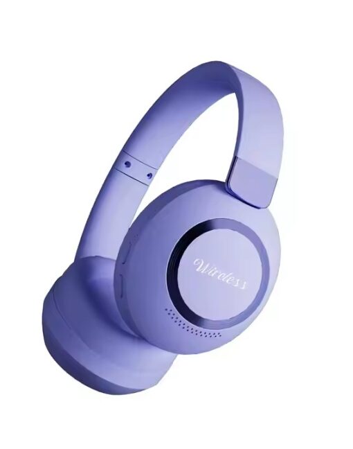 AURICULAR VINCHA BLUETOOTH +SD+FM T580 VIOLETA