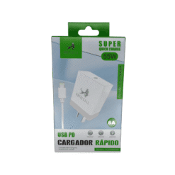 CARGADOR 220 TIPO C 55W 6A TIPO C A IPHONE ROYALCELL RC9006000B