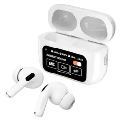 AURICULAR IN EAR BLUETOOTH  SD12 CON PANTALLA INTELIGENTE ANC/ENC