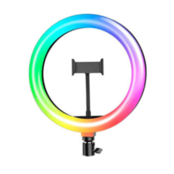 ARO FLASH LED SELFIE RGB 30CM MJ30 SIN TRIPODE