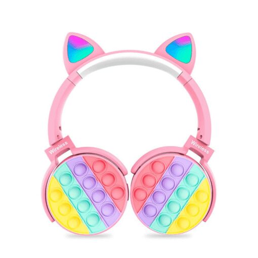 AURICULAR VINCHA BLUETOOTH POPPIT GATITO AU-16006