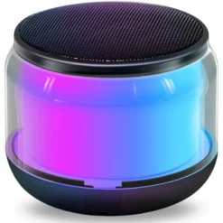 PARLANTE BLUETOOTH CON LUZ LED RGB RPT2