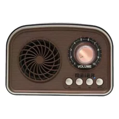 PARLANTE BLUETOOTH Y RADIO VINTAGE RECARGABLE MD-1010BT AYV0325
