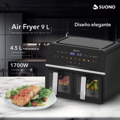 Alternative view of FREIDORA DIGITAL CON DOBLE VENTANA 9L 1700w 0199