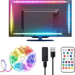 TIRA LED COLORES 5050 PARA TV 3M LED-4701/LED-83088