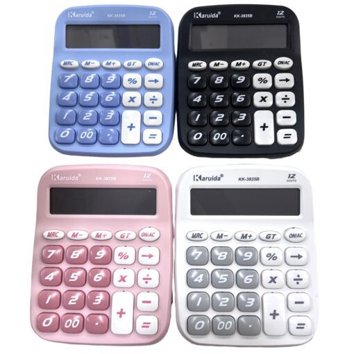 CALCULADORA 12 DIGITOS SOLAR KARUIDA KK-3825B