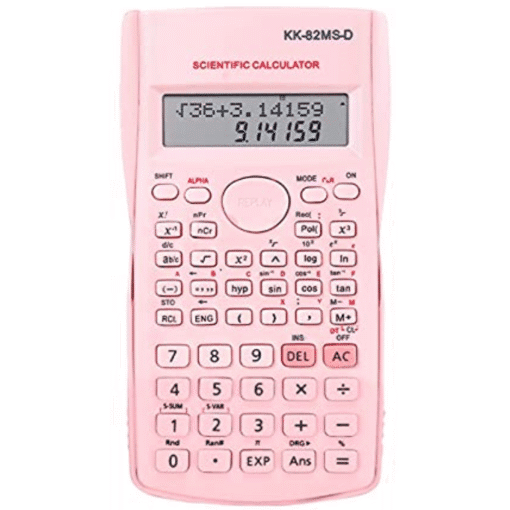 CALCULADORA CIENTIFICA COLORES KK-82MS-D-C