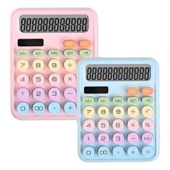 CALCULADORA 12 DIGITOS SOLAR PASTEL KARUIDA DH-78/KK-2280