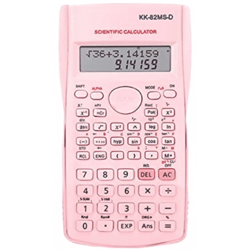 CALCULADORA CIENTIFICA COLORES KK-82MS BLI