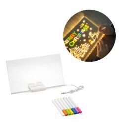 PIZARRA LED MARCADORES 20X30CM JS-3020