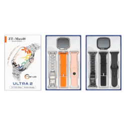 SMARTWATCH RELOJ ZT-MAX40 ULTRA 2 C/3 MALLAS