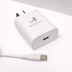 Alternative view of CARGADOR USB C CON CABLE TIPO C 55W 6A RC9006000D