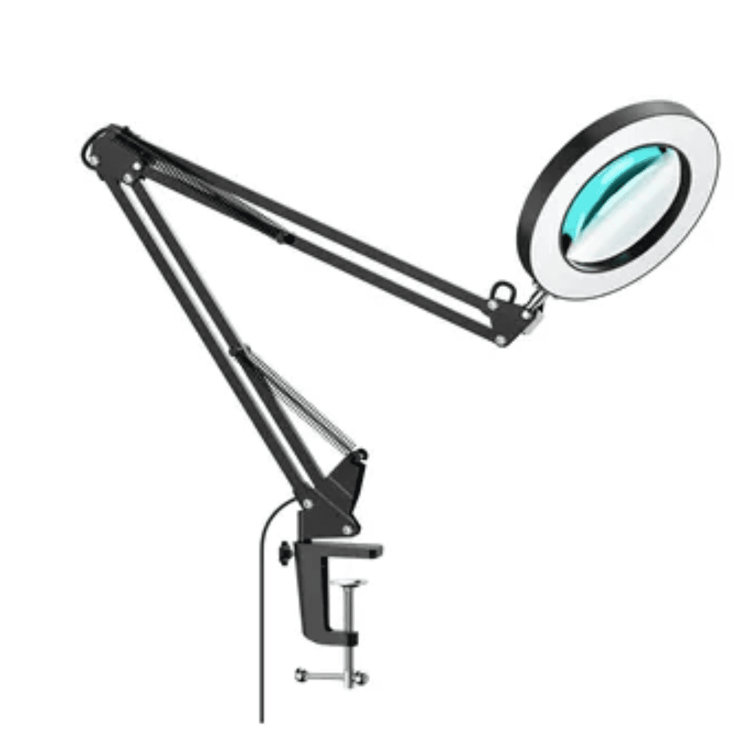 LAMPARA VELADOR LED CON LUPA ARTICULADA 83043